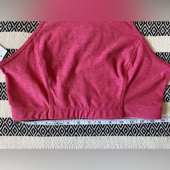 NWT Outdoor Voices x Bev Atheta Crop Top Flamingo Pink - large - Picture 9 of 11